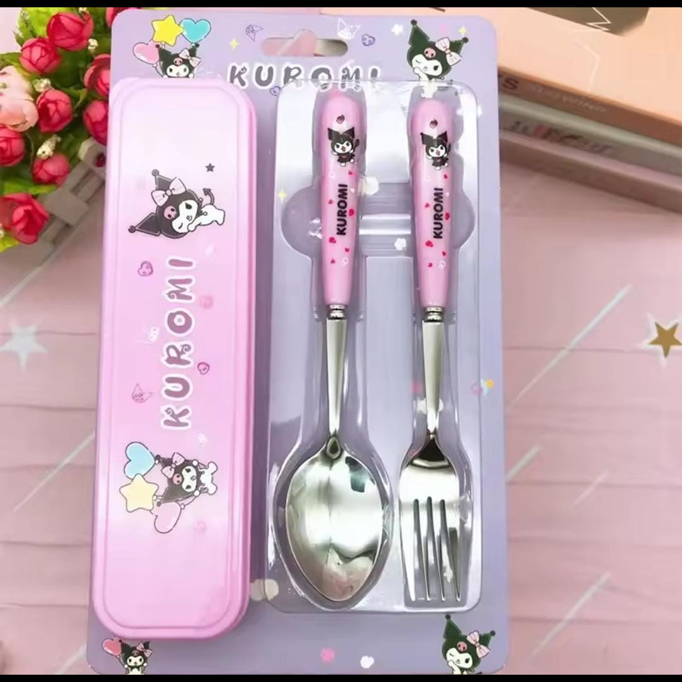 Set cubierto 3pcs sanrio