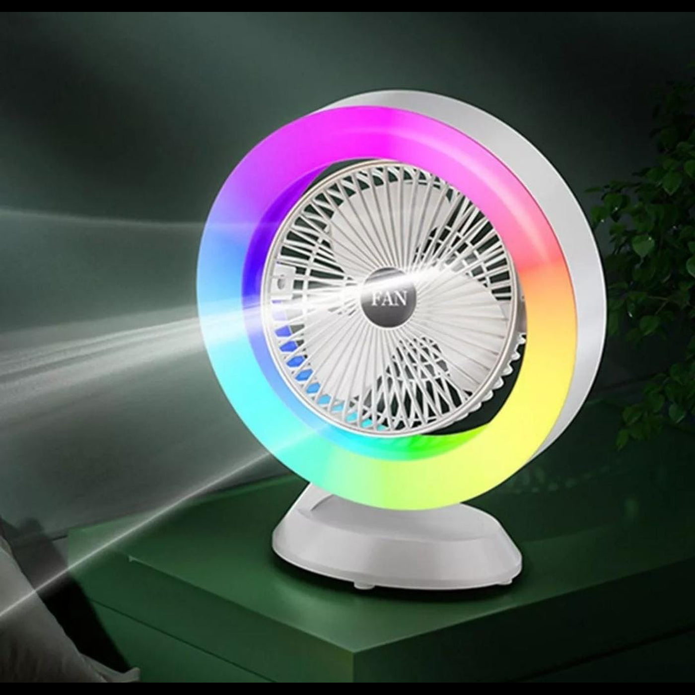 Ventilador led escritorio