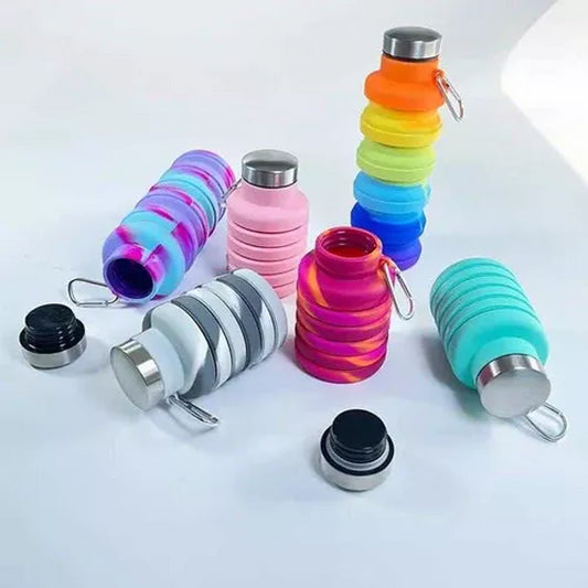 Botella plegable