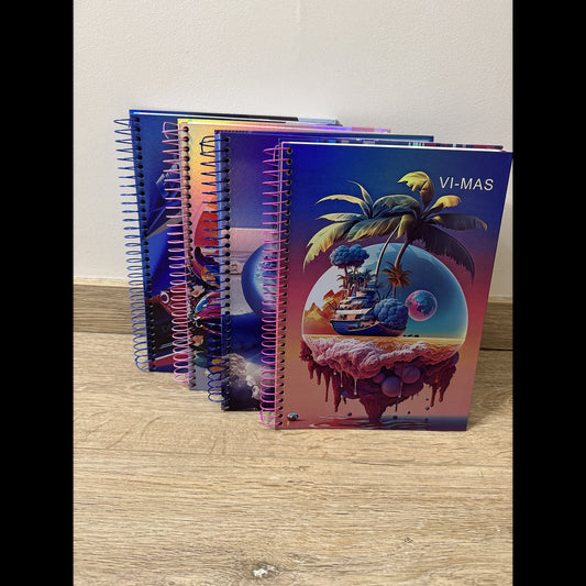 Cuaderno tapa dura 150 hojas