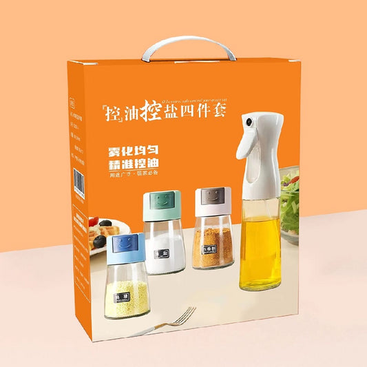 Especiero 3 pcs + dispensador