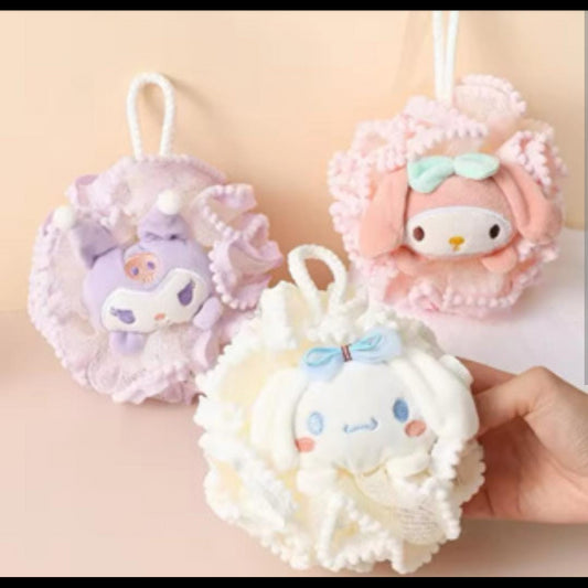 Esponja de baño sanrio