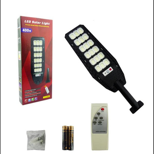 Foco solar  216 led 400 w código 1531