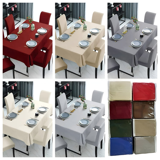 Set funda silla + mantel 7pcs