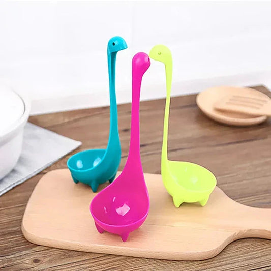 Cuchara De Plástico Con Cuello De Cisne
