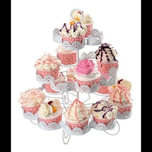 Porta Torta Cupcake Soporte