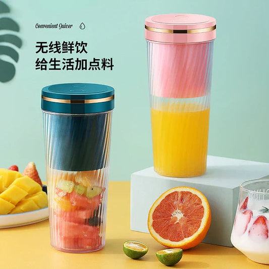 Vaso juguera recargable